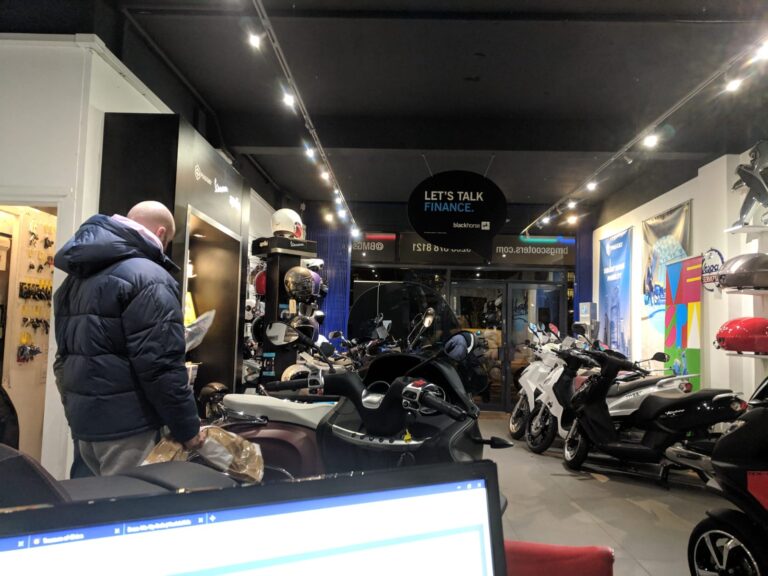 BMG Scooters motorbike & scooter shop london